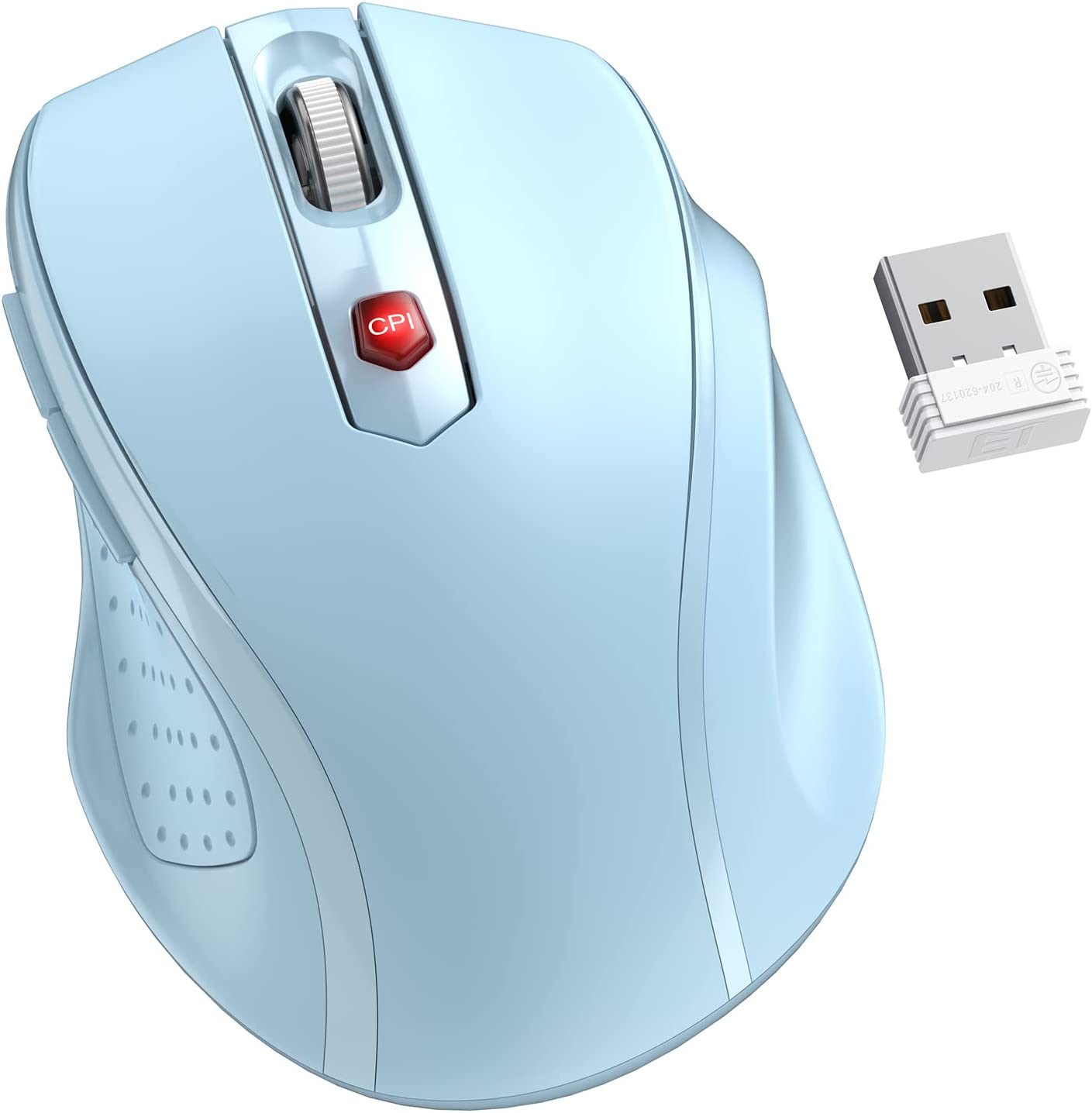 HOTWEEMS D-09 Wireless Mouse for Laptop - Ergonomic Plus