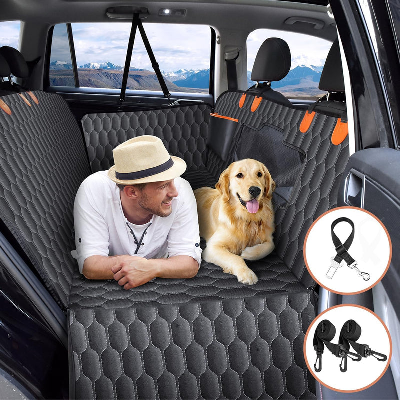Back Seat Extender for Dogs, Car Dog Bed for Backseat, Back Seat