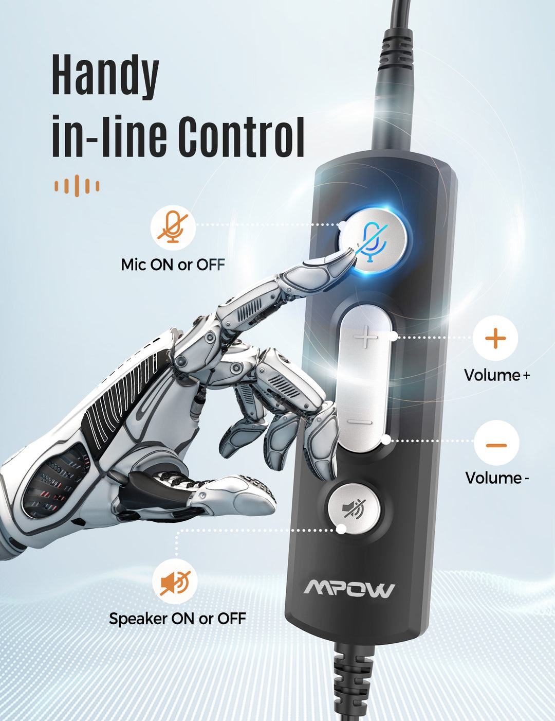 Mpow pc headset hc6 sale