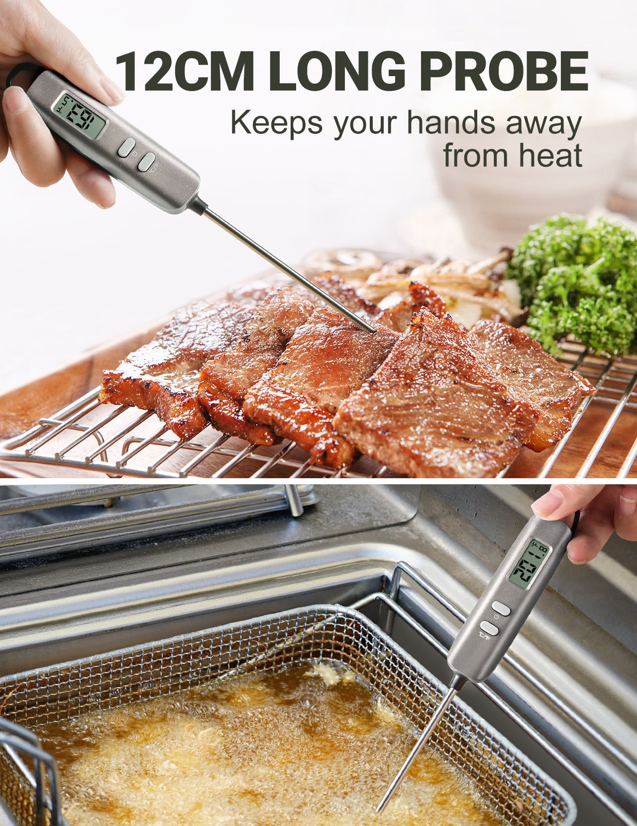 Kitchen Meat Digital Thermometer  Electronic Cooking Thermometer